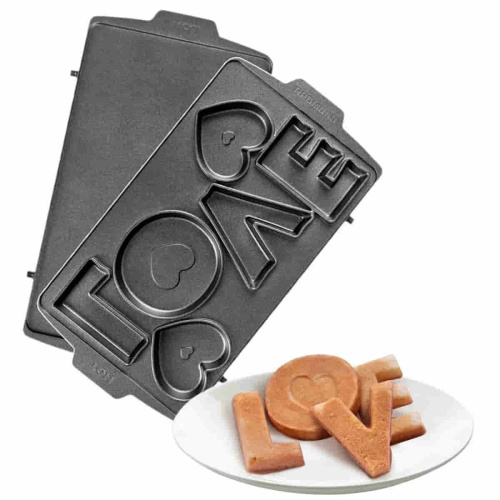 картинка Redmond RAMB-33 панель "LOVE" 2шт (форма для выпечки печенья и пряников) для мультипекаря 6 серии от магазина Интерком-НН фото 2