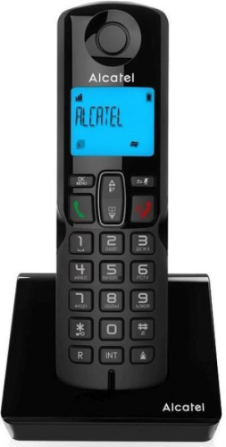 изображение Р/Телефон Dect Alcatel S230 RU черный АОН магазин Компании Интерком-НН картинка Р/Телефон Dect Alcatel S230 RU черный АОН от магазина Интерком-НН
