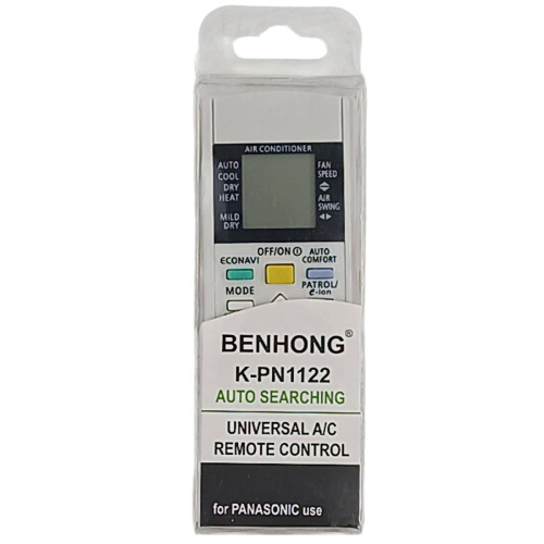 изображение Пульт Benhong K-PN1122 универсальный для кондиционера Panasonic магазин Компании Интерком-НН фото 3 картинка Пульт Benhong K-PN1122 универсальный для кондиционера Panasonic от магазина Интерком-НН фото 3