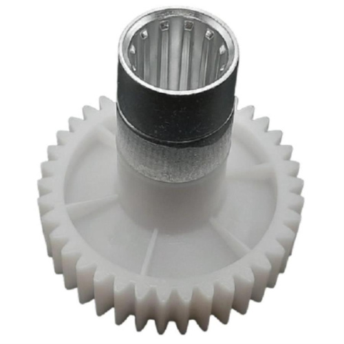 картинка Шестерня большая с валом D=81мм, H=80/22мм, 38 прямых зубьев для мясорубки Redmond от магазина Интерком-НН