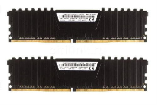картинка Модуль памяти CORSAIR Vengeance LPX CMK16GX4M2A2133C13 DDR4 - 2x 8Гб 2133, DIMM, Ret от магазина Интерком-НН