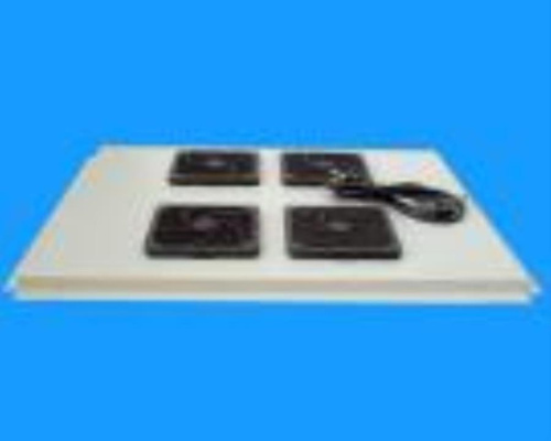 картинка Полка вентиляторная 19",1U/2 вентилятора c термостатом черная от магазина Интерком-НН