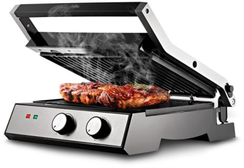 картинка Электрогриль Kitfort KT-1654 2000Вт серебристый от магазина Интерком-НН