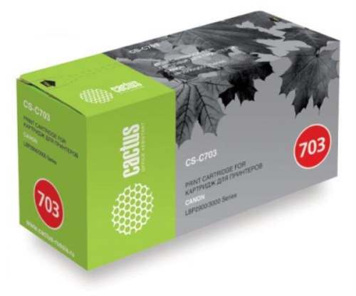 картинка Картридж CACTUS CS-C703  для принтеров Canon LBP2900/LBP3000 2000 стр. от магазина Интерком-НН