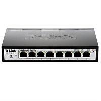 картинка Коммутатор DGS-1100-08/A1A D-Link EasySmart с 8 портами 10/100/1000Base-T от магазина Интерком-НН