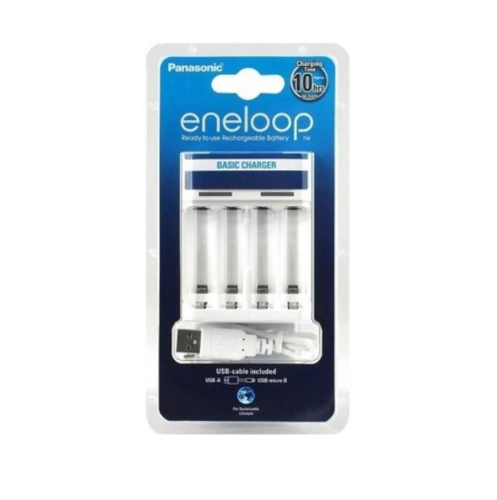 изображение Зарядное устройство для аккумуляторов Ni-MH Panasonic eneloop BQ-CC61USB Basic Charger BL1 магазин Компании Интерком-НН картинка Panasonic eneloop BQ-CC61USB Basic Charger BL1 Зарядное устройство для аккумуляторов Ni-MH от магазина Интерком-НН