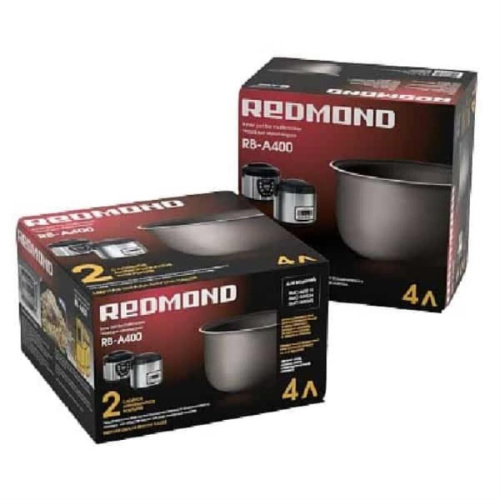 изображение Чаша (кастрюля) RB-A400 для мультиварки Redmond RMC-4515, RMC-M4524 Объем: 4 л магазин Компании Интерком-НН фото 2 картинка Redmond RB-A400 Чаша (кастрюля) для мультиварки RMC-4515, RMC-M4524 Объем: 4 л от магазина Интерком-НН фото 2