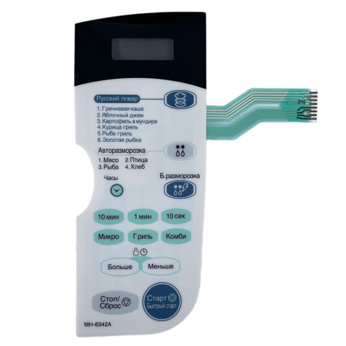 картинка LG 3506W1A373A Сенсорная панель управления СВЧ печи MH-6342A белый от магазина Интерком-НН фото 3