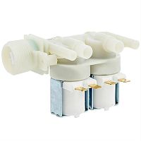 картинка Indesit C00066518 клапан электромагнитный наливной (КЭН) 2w-90 градусов 10мм, для стиральной машины от магазина Интерком-НН