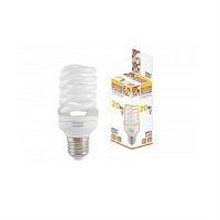 картинка Компактная люминесцентная лампа SQ0347-0011 TDM НАРОДНАЯ НЛ-FSТ2-20 Вт-4000 К–Е27 спираль от магазина Интерком-НН