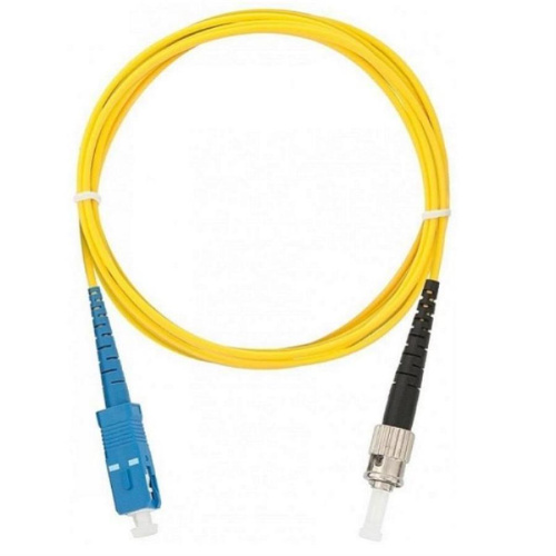 картинка Патч-корд оптический (optic patch cord) ST/UPC-SC/UPC SM 9/125 одномодовый (simplex) 5 метров от магазина Интерком-НН фото 2