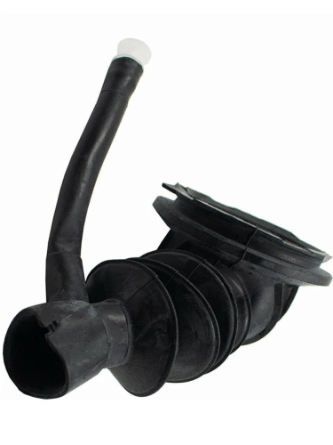 картинка Bosch 9000594702 патрубок сливной от бака к насосу (с шариком) для стиральной машины Siemens от магазина Интерком-НН фото 3