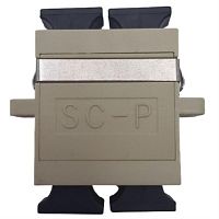 картинка Адаптер оптический проходной SC/UPC-SC/UPC MM duplex магазин Интерком-НН являющийся официальным представителем в России картинка Адаптер оптический проходной SC/UPC-SC/UPC MM duplex от магазина Интерком-НН