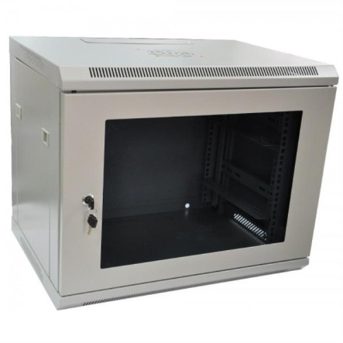 изображение Шкаф настенный 19" 6U (600x450) серый (WT-2042A-6U-600x450-F-G) магазин Компании Интерком-НН картинка Шкаф настенный 19", 6U (600x450) серый (WT-2042A-6U-600x450-F-G) от магазина Интерком-НН