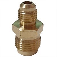 картинка Штуцер переходной DJ-1/4-3/8 для соединения медных труб  от магазина Интерком-НН