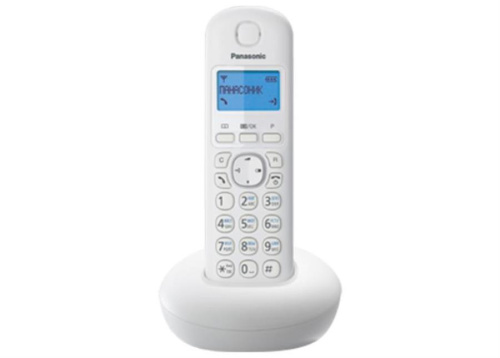 изображение Беспроводной телефон Panasonic KX-TGB210RUW DECT (радиотелефон) , цвет: белый магазин Компании Интерком-НН картинка Panasonic KX-TGB210RUW - Беспроводной телефон DECT (радиотелефон) , цвет: белый от магазина Интерком-НН
