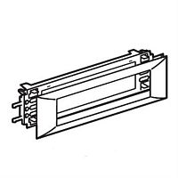 картинка 010958 Суппорт Mosaic для кабель-каналов DLP с крышкой 65мм, 8 модулей, белый Legrand от магазина Интерком-НН