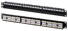 картинка PP-19-24-6P4C-C2 19" патч-панель Hyperline, 1U, 24xRJ-12, телефонная 24-порта от магазина Интерком-НН