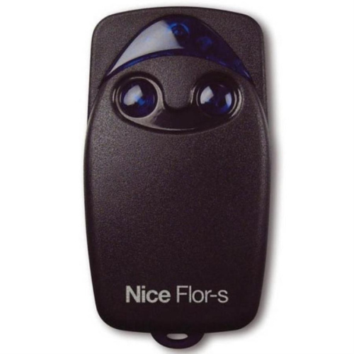 изображение Пульт Nice FLO2R-S для шлагбаумов и ворот двухкнопочный (динамический код) магазин Компании Интерком-НН картинка Nice FLO2R-S пульт для шлагбаумов и ворот двухкнопочный (динамический код) от магазина Интерком-НН