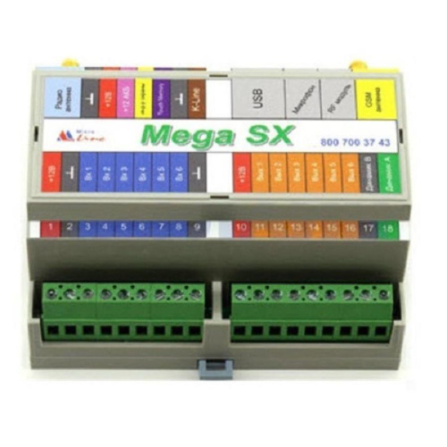картинка ZONT Mega SX-350 Light - контроллер GSM сигнализации с WEB-интерфейсом от магазина Интерком-НН фото 3