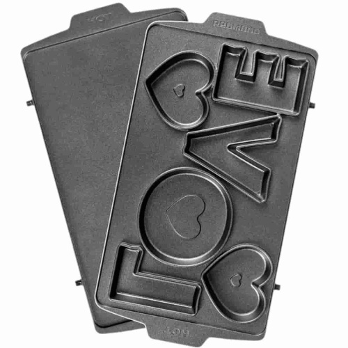 картинка Redmond RAMB-33 панель "LOVE" 2шт (форма для выпечки печенья и пряников) для мультипекаря 6 серии от магазина Интерком-НН фото 3