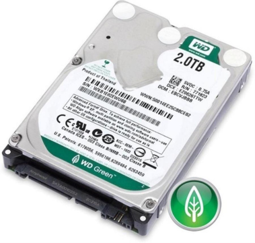 изображение Жесткий диск Western Digital SATA-III 2Tb WD20NPVX Green 8Mb 2.5" магазин Компании Интерком-НН картинка Жесткий диск Western Digital SATA-III 2Tb WD20NPVX Green 8Mb 2.5" от магазина Интерком-НН
