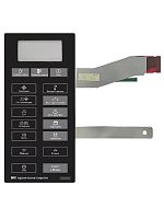 картинка Samsung DE34-00243A Сенсорная панель управления микроволновой СВЧ печи CE1051R черный от магазина Интерком-НН