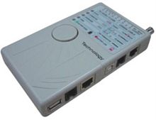 картинка Кабельный тестер WT-4041, RJ11, RJ12, RJ45 (STP/UTP), USB, коаксиальный кабель. от магазина Интерком-НН