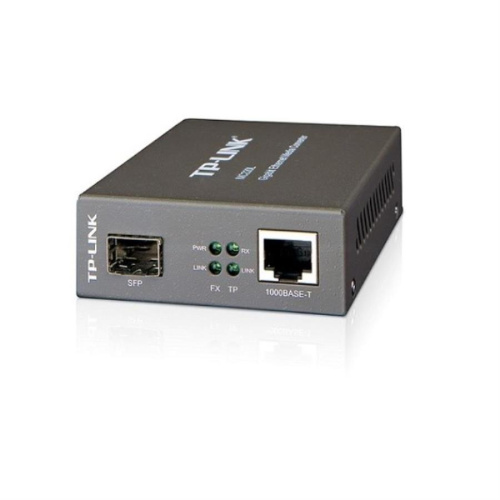 изображение Медиаконвертер RJ-45 10/100/1000 Мбит/с, SFP 1000 Мбит/с MC220L TP-Link магазин Компании Интерком-НН картинка Медиаконвертер MC220L TP-Link RJ-45 10/100/1000 Мбит/с, SFP 1000 Мбит/с от магазина Интерком-НН