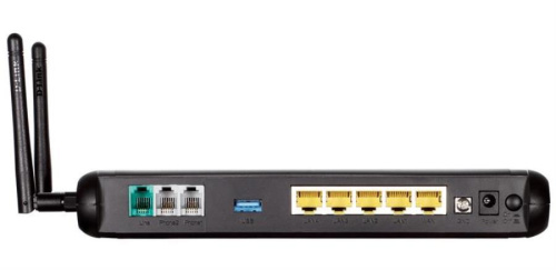 изображение DVG-N5402SP D-link Маршрутизатор с 2 портами FXS, 1 портом WAN 10/100Base-TX, 1 портом PSTN (LifeLine), 4 портами LAN 10/100Base-TX и 1 USB-портом (опционально) магазин Компании Интерком-НН фото 2 картинка DVG-N5402SP Маршрутизатор с 2 портами FXS, 1 портом WAN 10/100Base-TX, 1 портом PSTN (LifeLine) от магазина Интерком-НН фото 2