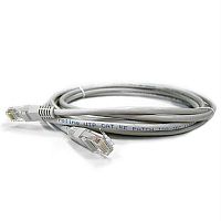 картинка Патч-корд UTP cat. 5e 3м (серый) неэкранированный, литой коннектор от магазина Интерком-НН