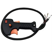 картинка Ручка газа 010049(A) в сборе для бензокосы от магазина Интерком-НН