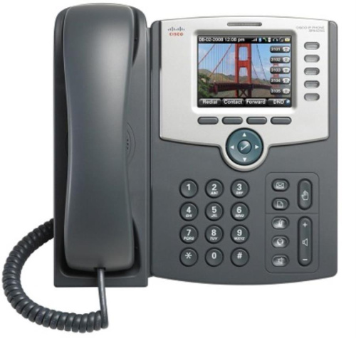 изображение IP-телефон Linksys SPA525G2 на 5 линий, цветной дисплей магазин Компании Интерком-НН картинка SPA525G2 IP-телефон Linksys на 5 линий, цветной дисплей от магазина Интерком-НН