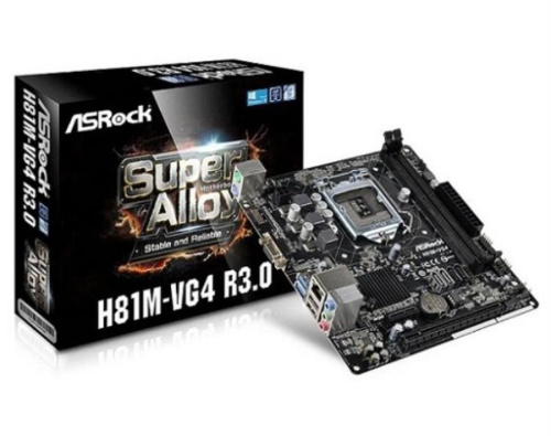 изображение Материнская плата ASRock H81M-VG4 R3.0 LGA 1150, mATX магазин Компании Интерком-НН картинка Материнская плата ASRock H81M-VG4 R3.0 LGA 1150, mATX от магазина Интерком-НН