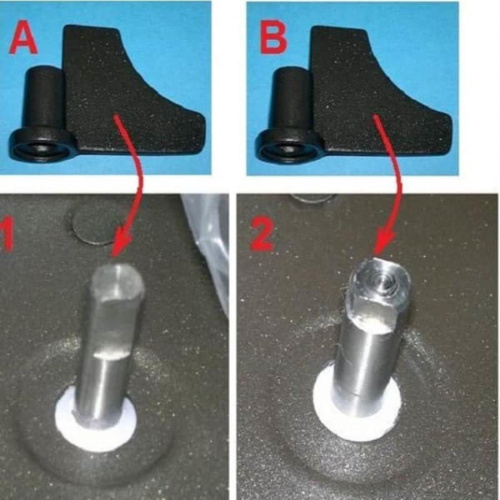 картинка Лопатка MBSP-347045S (367410) для замешивания для хлебопечки BM1210BK, BM1200B, BM1400E от магазина Интерком-НН фото 4