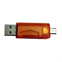 картинка OTG картридер (3329) micro USB (красный) от магазина Интерком-НН