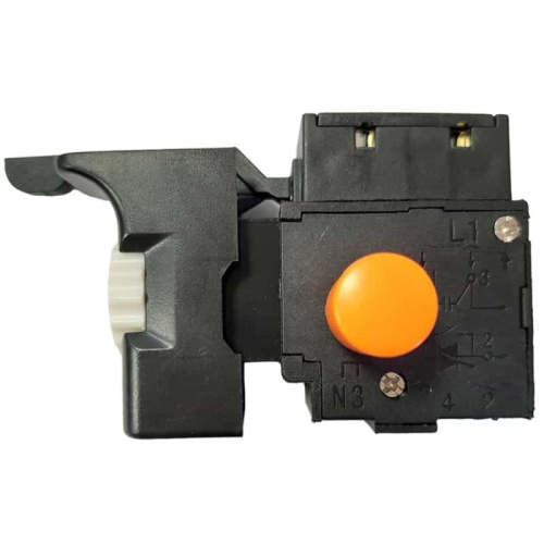 картинка Выключатель FA2-6/1BEK (145) с фиксатором, регулировкой оборотов и реверсом 8A, 250V от магазина Интерком-НН