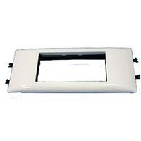 картинка 010954 Суппорт Mosaic для кабель-каналов DLP с крышкой 65мм, 4 модуля, белый Legrand  от магазина Интерком-НН