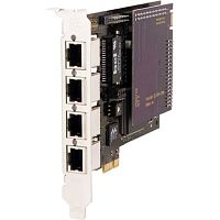картинка Плата Digium TE420B (4 E1, PCI Express, VPMOCT128) от магазина Интерком-НН