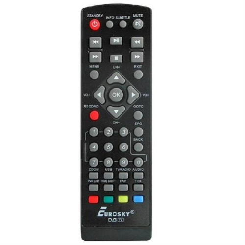 изображение Huayu ES-11/15 (17566) пульт дистанционного управления (ПДУ) для ресивера EuroSky ES-11 магазин Компании Интерком-НН картинка Huayu ES-11/15 (17566) пульт дистанционного управления (ПДУ) для ресивера EuroSky ES-11 от магазина Интерком-НН