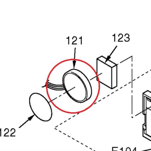 изображение Динамик L0AD02A00013 для Panasonic KX-TCD650 магазин Компании Интерком-НН фото 2 картинка Panasonic L0AD02A00013 Динамик для KX-TCD650 от магазина Интерком-НН фото 2