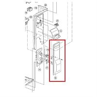 картинка Panasonic CWH13C1064 Крышка блока управления внешнего блока кондиционера  от магазина Интерком-НН