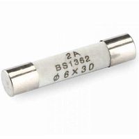 картинка BS1362 Предохранитель керамический 2A, 6x30мм от магазина Интерком-НН