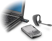 картинка Plantronics PL-WG200/B Blutooth гарнитура для компьютера и мобильного телефона Voyager Pro USB от магазина Интерком-НН