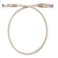 картинка Патч-корд UTP cat. 5e 0,5м ВС, LSZH (серый) неэкранированный, литой коннектор Technolink от магазина Интерком-НН