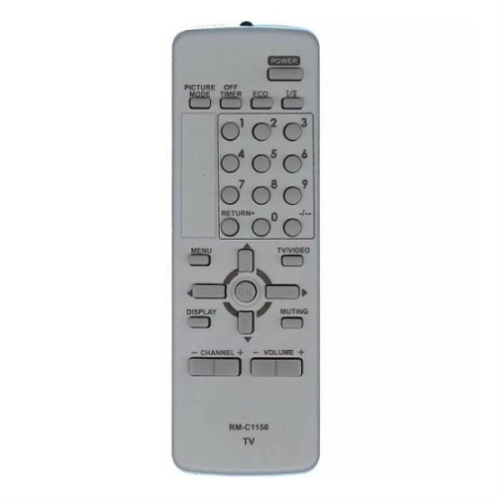 изображение Huayu RM-C1150 [20826) Пульт дистанционного управления (ПДУ) для телевизора JVC RM-C1150 магазин Компании Интерком-НН картинка Huayu RM-C1150 [20826) Пульт дистанционного управления (ПДУ) для телевизора JVC RM-C1150 от магазина Интерком-НН