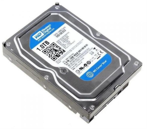 картинка Жесткий диск Western Digital 1 Tb 64 Mb 3.5" SATA-III WD10EZEX (Blue) от магазина Интерком-НН
