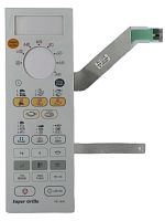 картинка Samsung DE34-00139B Сенсорная панель управления (мембрана) для микроволновки PG113UR белый магазин Интерком-НН являющийся официальным представителем в России картинка Samsung DE34-00139B Сенсорная панель управления (мембрана) для микроволновки PG113UR белый от магазина Интерком-НН