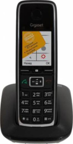 изображение Р/Телефон Dect Gigaset C530 RUS черный АОН магазин Компании Интерком-НН фото 3 картинка Р/Телефон Dect Gigaset C530 RUS черный АОН от магазина Интерком-НН фото 3