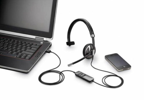 изображение Plantronics Blackwire - проводная Bluetooth гарнитура USB (PL-C710M) магазин Компании Интерком-НН картинка PL-C710M Проводная Bluetooth гарнитура USB Plantronics Blackwire от магазина Интерком-НН